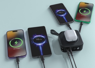 Logo trade liikelahja mainoslahja tuotekuva: Urban Vitamin Saratoga 5-in-1 universaali laturi