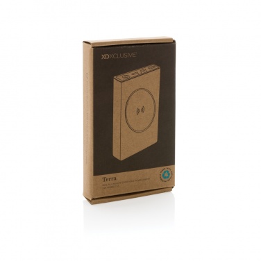 Logotrade mainoslahjat kuva: Terra RCS alumiininen 5000 mAh 5w langaton varavirtalähde