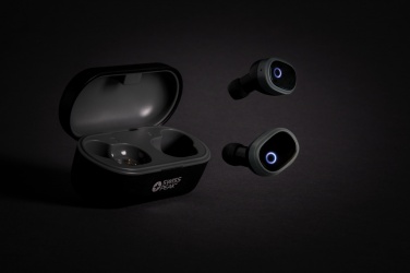 Logo trade liikelahjat tuotekuva: Swiss Peak TWS -nappikuulokkeet