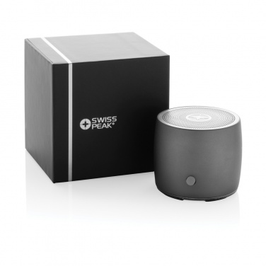 Logo trade liikelahjat mainoslahjat kuva: Swiss Peak RCS 3W bassokaiutin kierrätetystä alumiinista