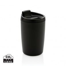 GRS-kierrätetystä PP:stä valmistettu muki läppäkannella, 300 ml
