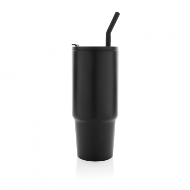 Embrace deluxe -termosmuki RCS-kierrätetystä teräksestä, 900 ml, musta – yksityiskohtakuva 4