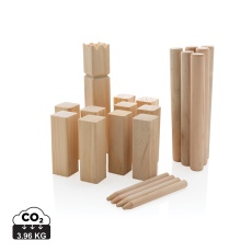 Puinen kubb -setti