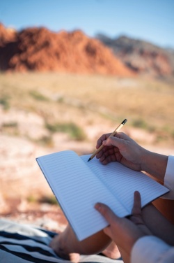 Logo trade liikelahja kuva: Bambuinen infinitykynä kumilla