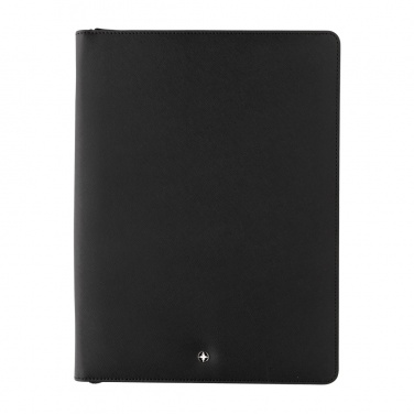 Logo trade liikelahja kuva: Swiss Peak Heritage RCS rPU A4 portfolio vetoketjulla