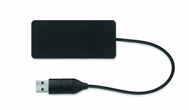 Logotrade liikelahjat mainoslahjat tuotekuva: 3 portin USB-keskitin