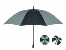 UGUA 30" tuulenkestävä sateenvarjo heijastavilla paneeleilla