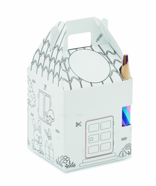 Logotrade mainoslahja tuotekuva: Talonmuotoinen kasvatussetti