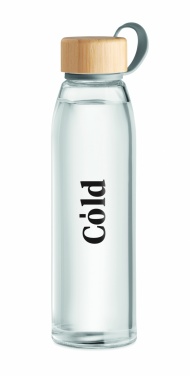 Lasipullo 500 ml logolla – yksityiskohtakuva 6