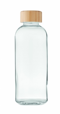 Lasipullo bambukorkilla 650 ml – yksityiskohtakuva 4