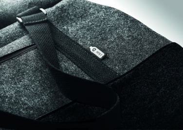 Logo trade mainoslahja ja liikelahja tuotekuva: RPET huopakassi