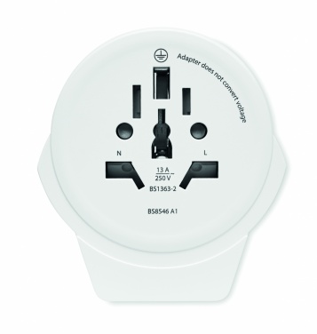 Logotrade mainostuotet kuva: Matka-adapteri 12W