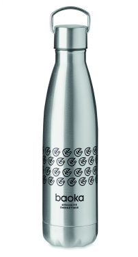 Logo trade mainoslahjat tuotekuva: Teräksinen juomapullo 500 ml