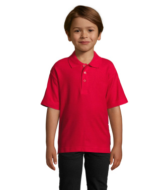 SUMMER II KIDS Polo 170g, Punainen, 4XL, värivaihtoehto