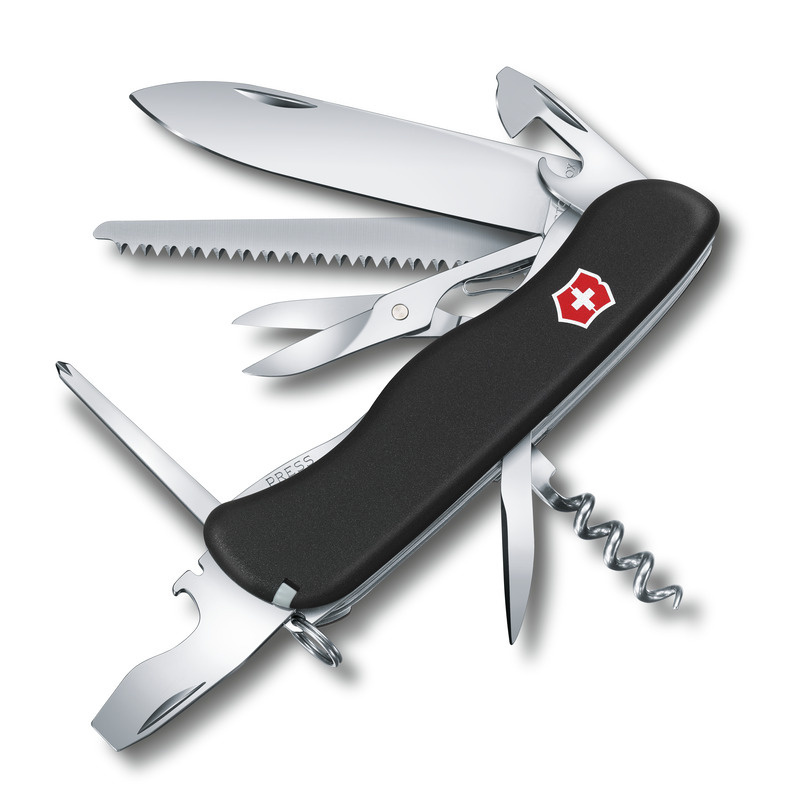 Logotrade mainostuote tuotekuva: Taskuveitsi Outrider Victorinox