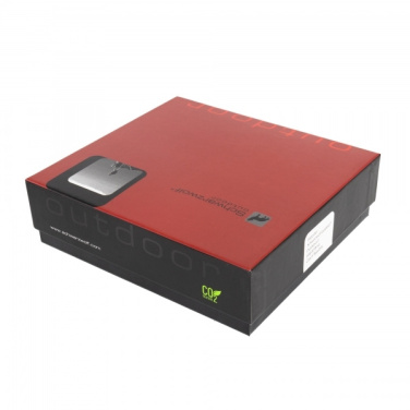 Logotrade mainoslahja tuotekuva: Lonkkapullo MADONIE Schwarzwolf