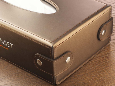 Logo trade liikelahjat mainoslahjat kuva: Nenäliinalaatikko 1673094