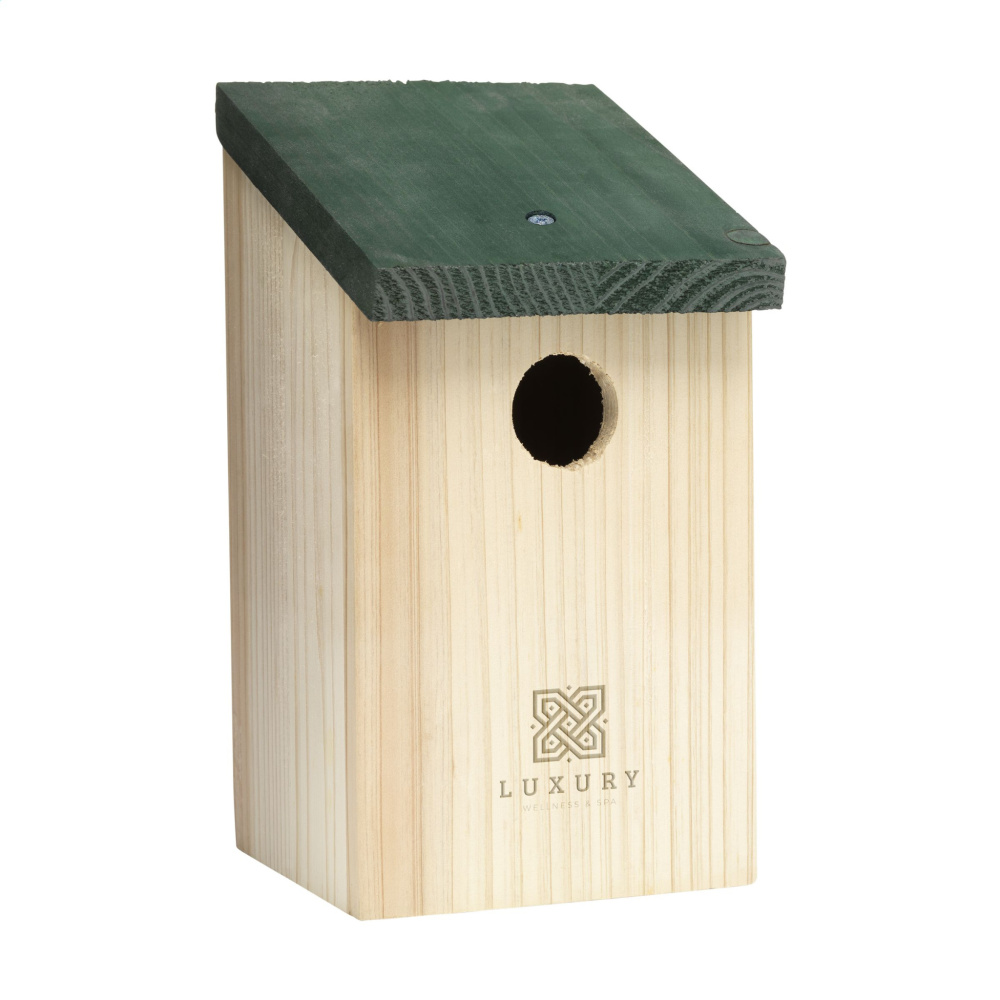 Birdhouse, puu, värivaihtoehto