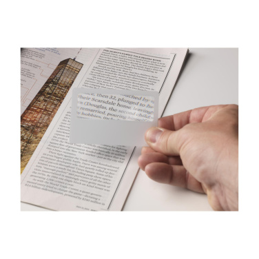 Logo trade mainoslahja kuva: Luuppi Luottokortti suurlasi