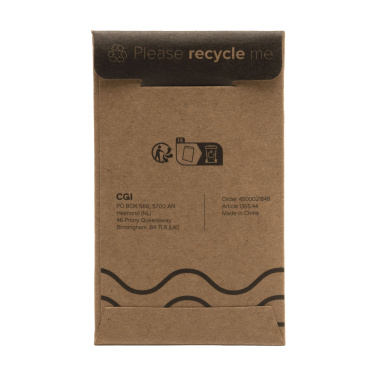 Logo trade liikelahja mainoslahja tuotekuva: Bambuavain suorakulmio avaimenperä