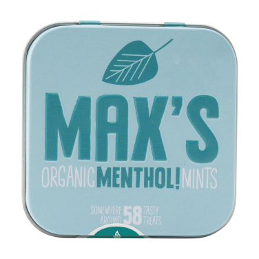 Logotrade liikelahja mainoslahja kuva: Max's Mints Organic Menthol Mints