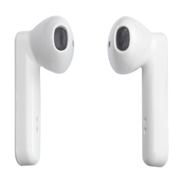 Logo trade mainostuotet tuotekuva: Sensi TWS langattomat nappikuulokkeet latauskotelossa