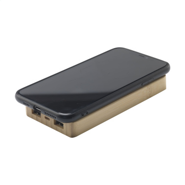 Logotrade liikelahja tuotekuva: Solar Powerbank 8000+ langaton laturi