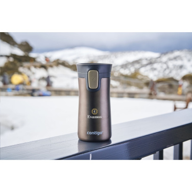 Contigo® Pinnacle 300 ml lämpökuppi, ruskeaGerman:Contigo® Pinnacle 300 ml Thermobecher, braunSwedish:Contigo® Pinnacle 300 ml termokopp, brunLatvian:Contigo® Pinnacle 300 ml termokrūzīte, brūnsLithuanian:Contigo® Pinnacle 300 ml termopuodelis, rudasStock