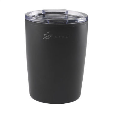 Espresso-to-Go-muki kierrätetystä RCS-teräksestä 170 ml, musta – yksityiskohtakuva 2