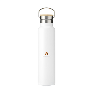 Nordvik termospullo RCS-kierrätysteräksestä 750 ml, valkoinen – yksityiskohtakuva 7
