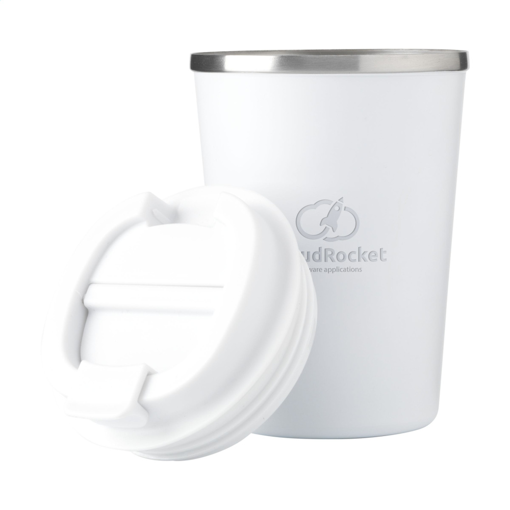 Kaffi RCS kierrätetty kahvimuki 300 ml lämpökuppi, valkoinenGerman:Kaffi RCS Recycled Coffee Mug 300 ml Thermobecher, WeißSwedish:Kaffi RCS Återvunnen kaffemugg 300 ml termokopp, vitLatvian:Kaffi RCS Recycled Coffee Mug 300 ml termotase, baltsLithuanian:K