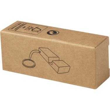 Logo trade liikelahjat mainoslahjat kuva: Bosona bambuinen puhelinteline avainketjulla