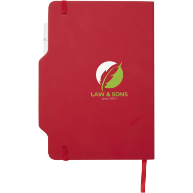 Logotrade mainoslahja tuotekuva: Nexus kovakantinen A5-muistivihko kuulakärki- ja lyijykynällä