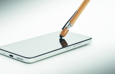 Logotrade mainostuote tuotekuva: Kuulakynä bambua