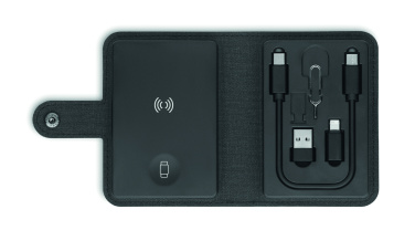 Logo trade mainoslahja ja liikelahja tuotekuva: 4 in 1 kaapeliliitinsarja 15W