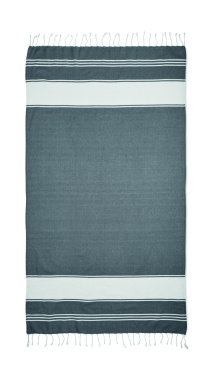 Logotrade mainoslahja tuotekuva: Hammam pyyhe kiristysnyöri setti