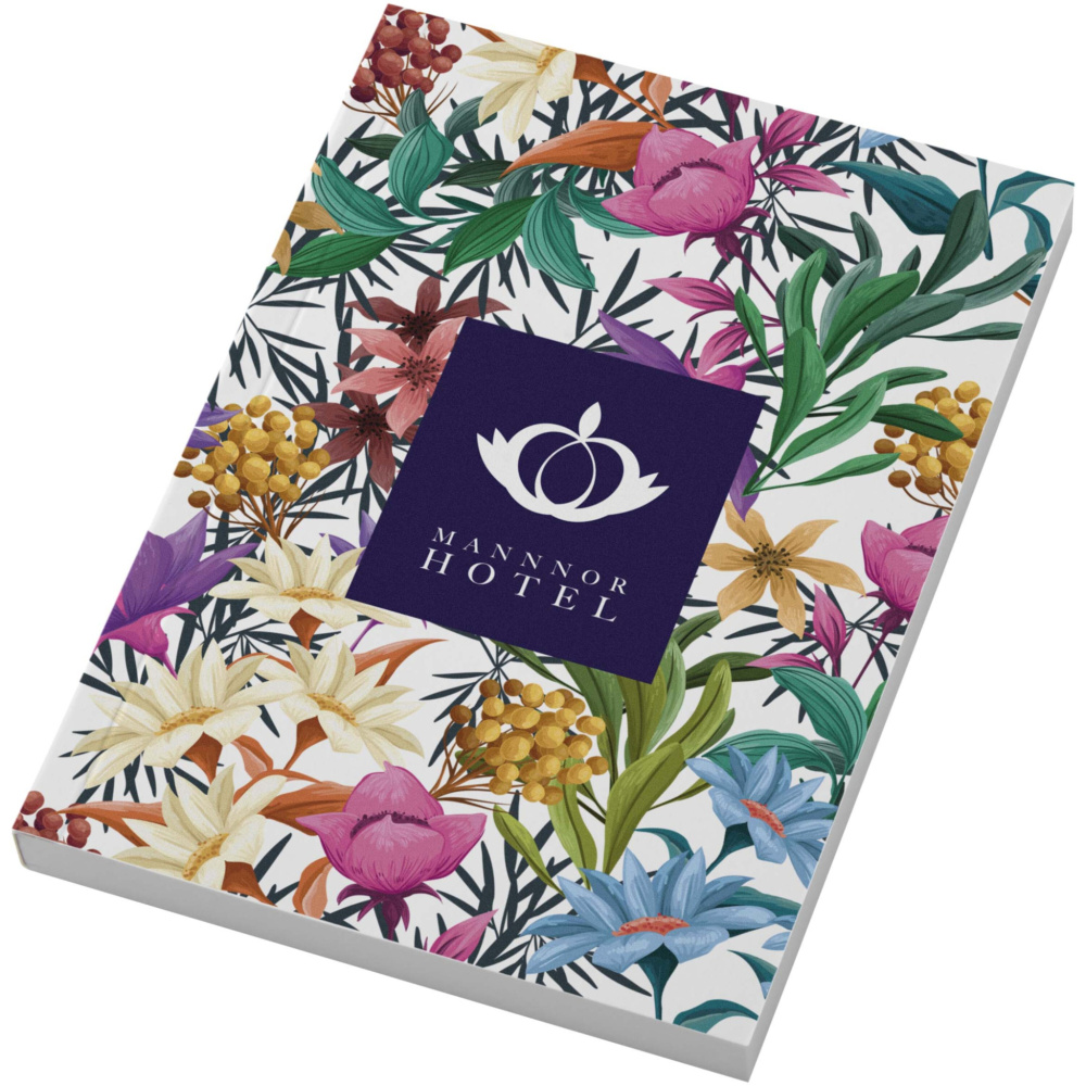 Logotrade mainoslahja ja liikelahja kuva: Novella Austen pehmeäkantinen A6-muistivihko, 100 arkkia