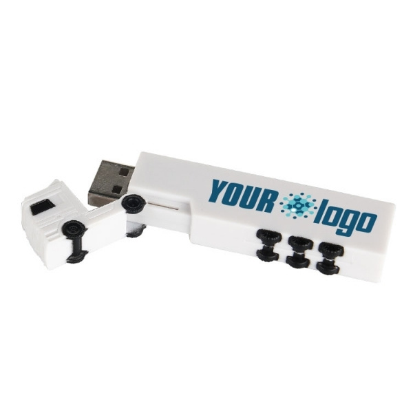 Logo trade mainoslahjat ja liikelahjat kuva: Muovinen USB-tikku