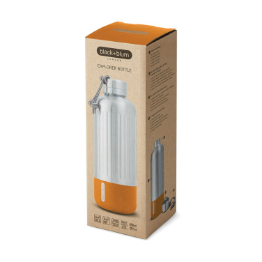 Black+Blum Explorer suuri termospullo 850 ml, oranssi – yksityiskohtakuva 12