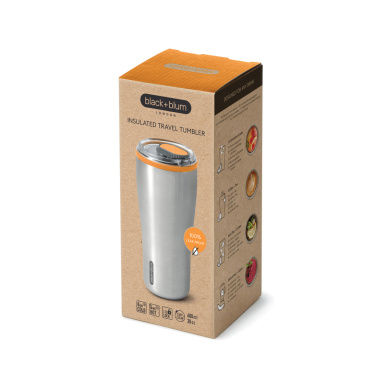 Black+Blum eristetty matkamuki 600 ml, oranssi – yksityiskohtakuva 19