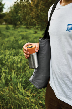 Logotrade mainoslahjat ja liikelahjat tuotekuva: Musta+Blum-eristetty matkamuki ruostumatonta terästä