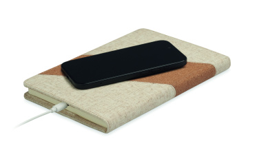 Logotrade liikelahjat kuva: A5-muistikirja/ 15 W laturi