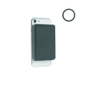 Magneettinen langaton laturi 15W, 5000 mAh, Kivenharmaa