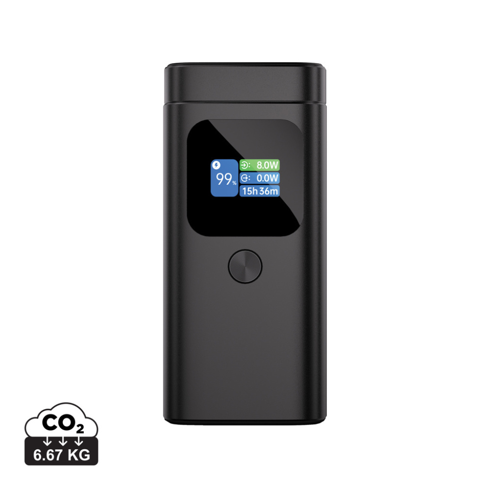 Logotrade mainoslahja tuotekuva: Urban Vitamin Sunnyvale 100 W 15 000 mAh virtapankki