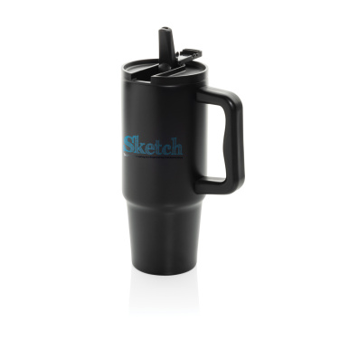 Embrace Leakproof RCS-termosmuki kierrätetystä ruostumattomasta teräksestä, 900 ml, musta – yksityiskohtakuva 5