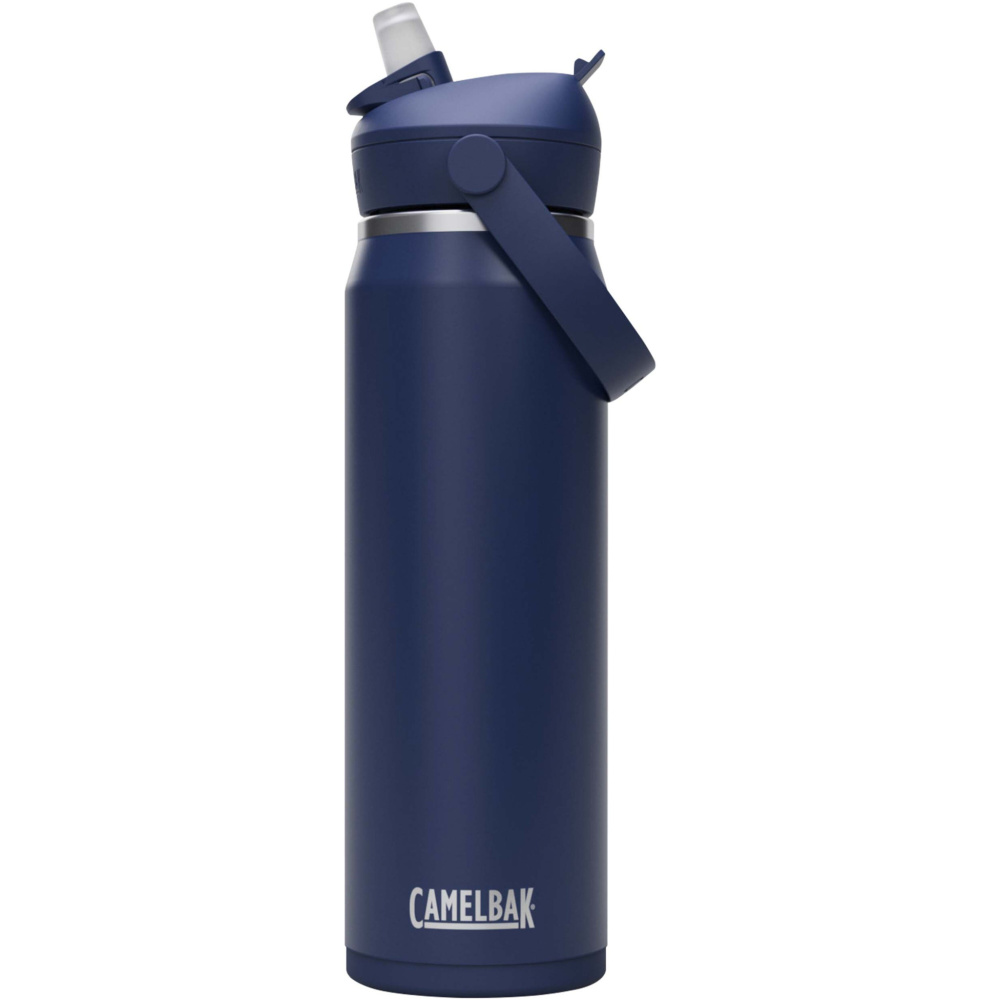 Logo trade mainostuotet tuotekuva: Camelbak® Thrive Flip VSS 750 ml:n ruostumattomasta teräksestä valmistettu vesipullo kääntyvällä pillillä