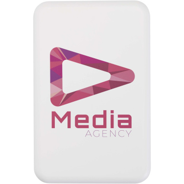 Logo trade mainoslahja ja liikelahja tuotekuva: Acrab 10 000 mAh:n ja 15 W:n magneettinen langaton varavirtalähde, jossa 20 W:n PD – valmistettu kierrätetystä muovista