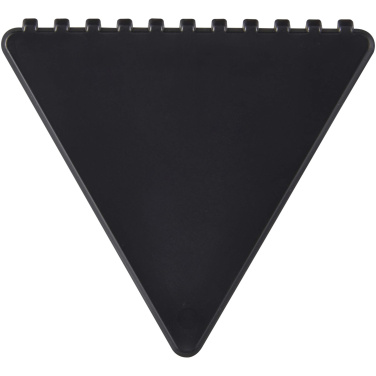 Logotrade mainostuote tuotekuva: Frosty triangular recycled plastic ice scraper