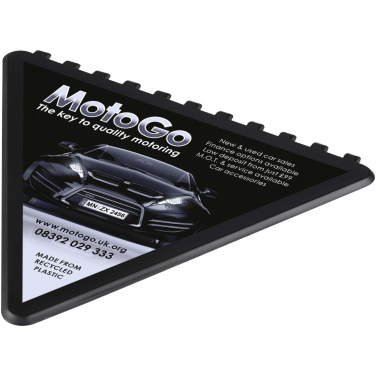 Logotrade mainoslahjat kuva: Frosty triangular recycled plastic ice scraper