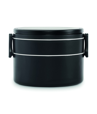 Logo trade mainoslahjat ja liikelahjat kuva: Kaksikerroksinen lounasrasia